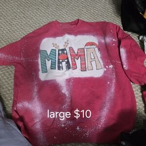 Festive Pink Kids Sweatshirt